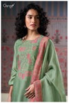 Malina 3159 By Ganga Silk Jacouard Printed With Hand Embroidery Dress Material Wholesale Price In Surat